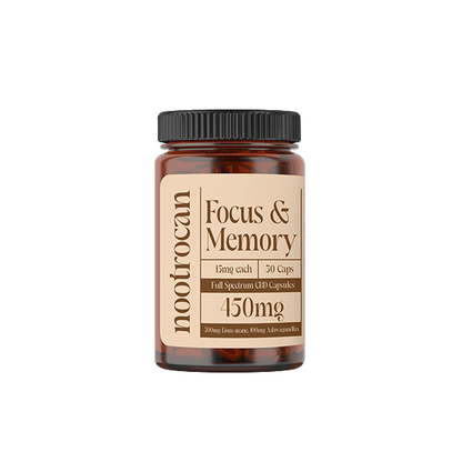 Nootrocan 450mg Full Spectrum CBD Nootropic Capsules - 30 Caps - MAD! Coffee, Nootrocan