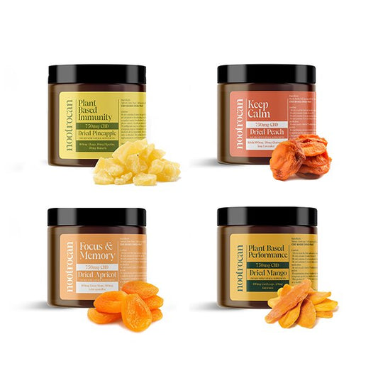 Nootrocan 750mg Full Spectrum CBD Nootropic Dried Fruits - 300g - MAD! Coffee