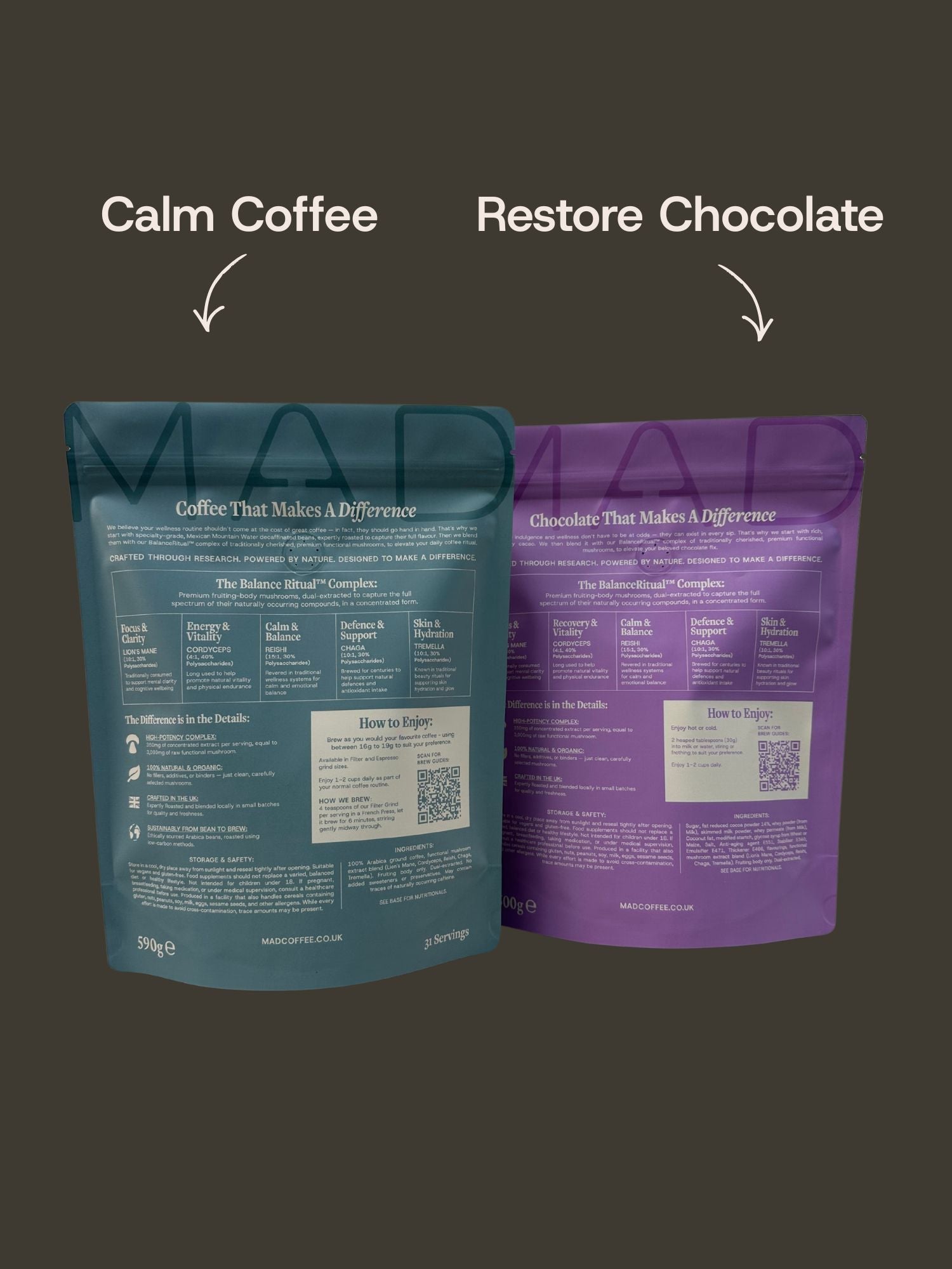 The Caffeine Free Stack - MAD Coffee, MAD Coffee